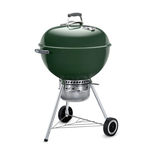 Weber Original Kettle Premium 22-Inch Charcoal Grill - Green - 14407001 - Image 1