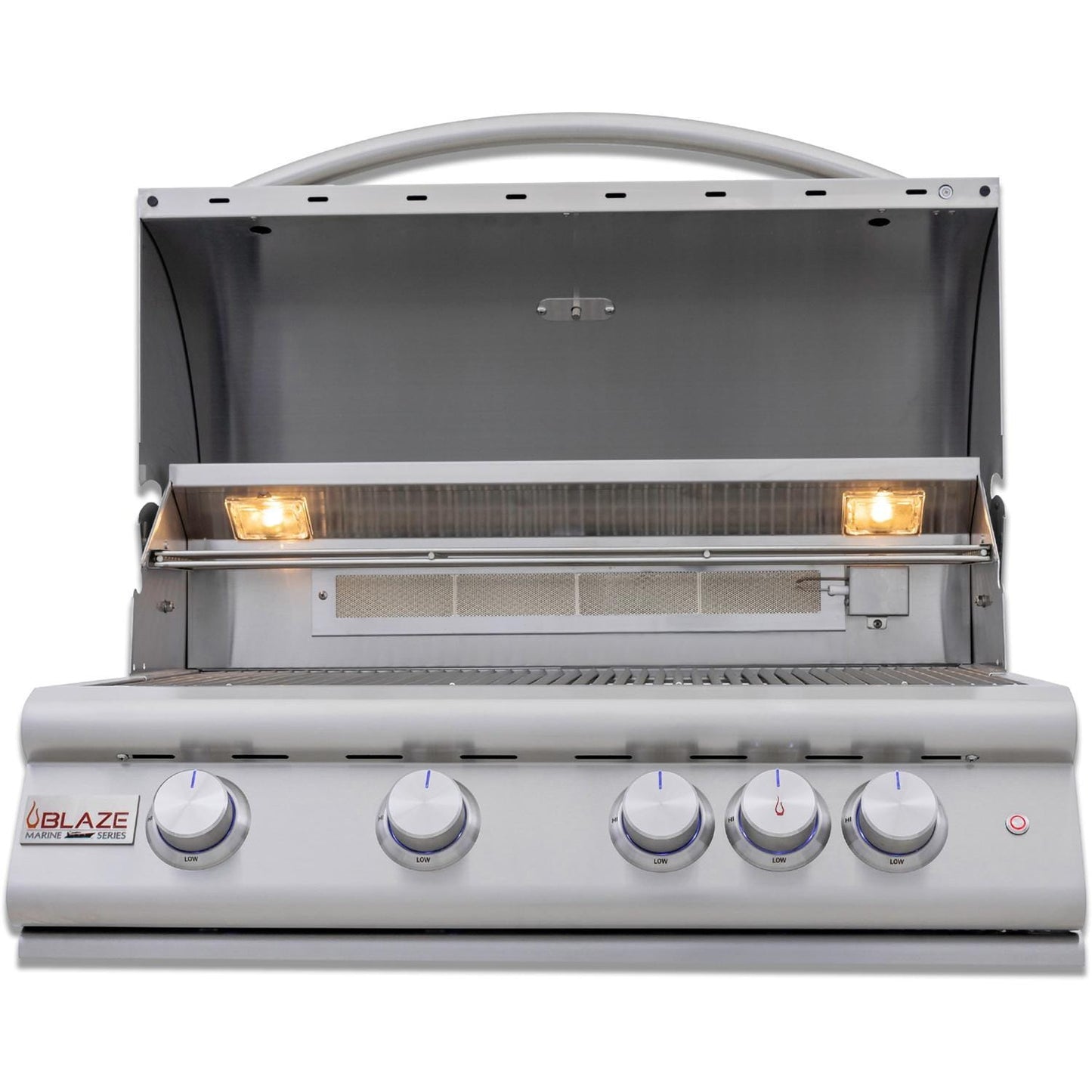 Blaze LTE+ Marine Grade 32-in 4-Burner Natural Gas Grill w/ Lift-Assist Hood & Rear Infrared Burner - BLZ-4LTE3MG-NG - Image 2
