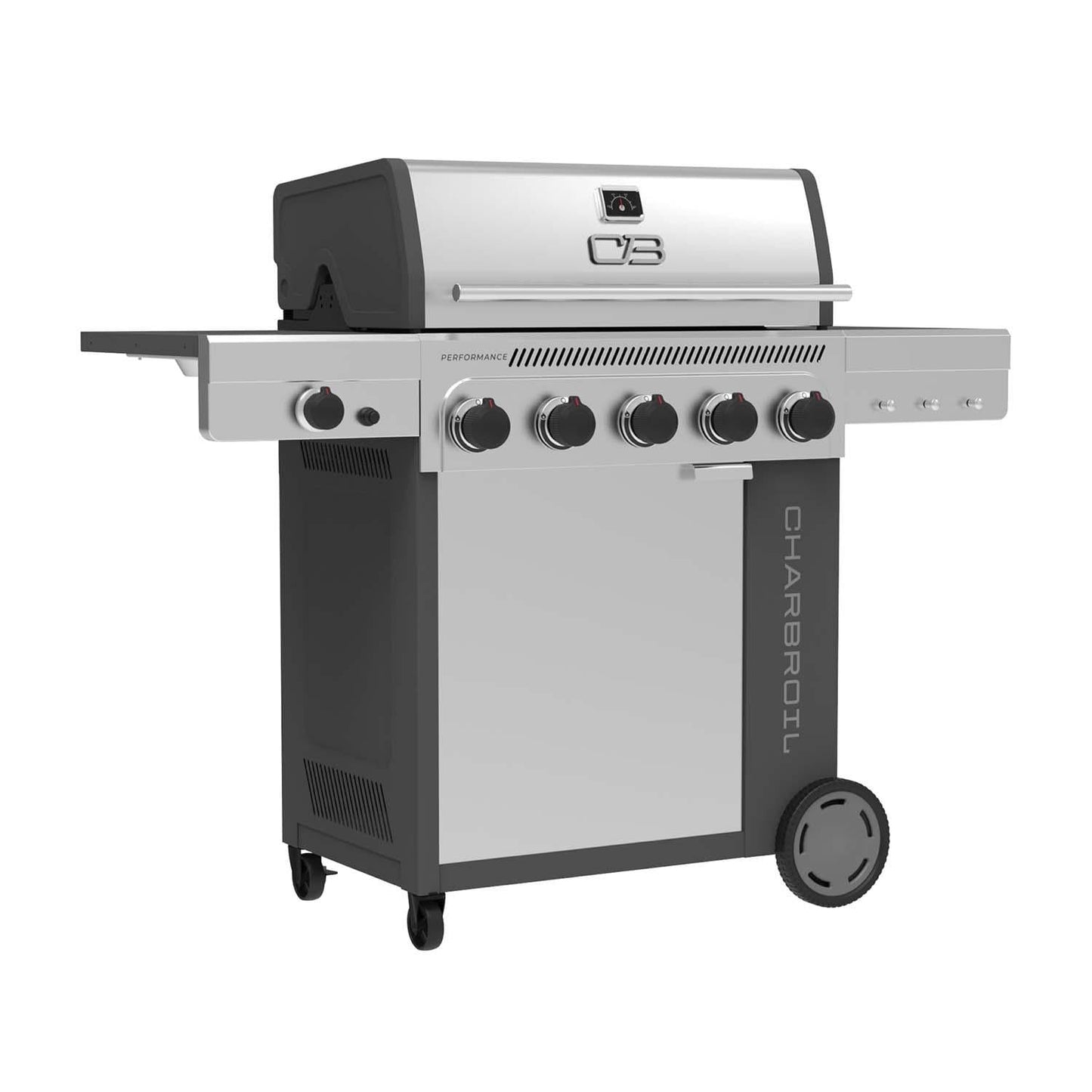 Charbroil Performance Series 5-Burner Propane Gas Grill Cabinet - Stainless - 463463225