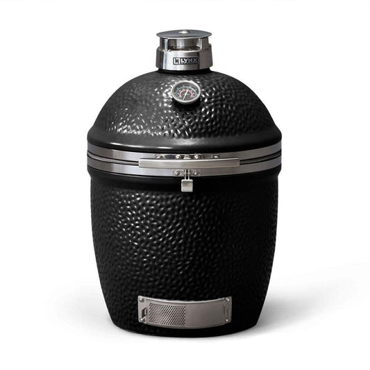 Lynx 18 Inch Built-In Ceramic Kamado Charcoal Grill - Black - LCGRBK - Image 1