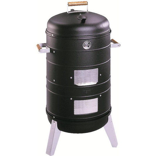 Americana by Meco 2 In 1 Charcoal Water Smoker Grill - Image 1