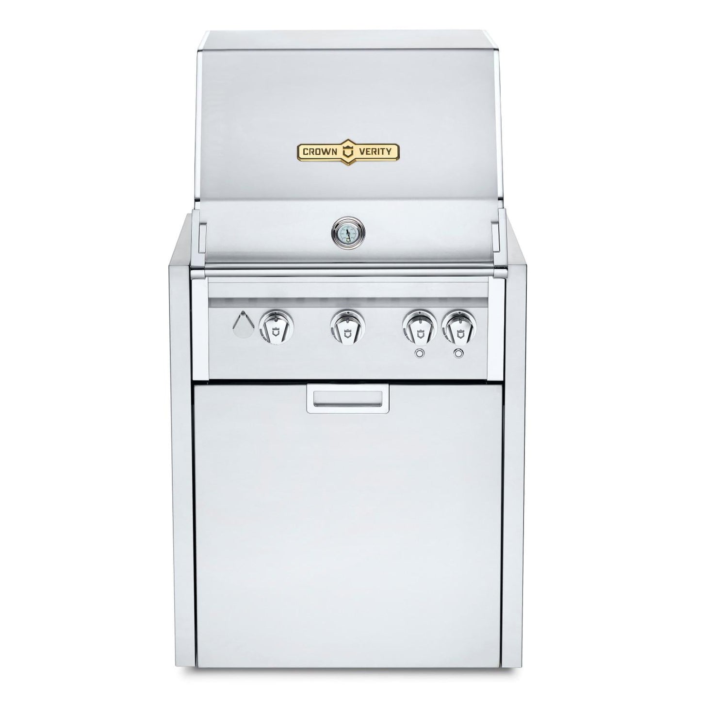 Crown Verity Infinite Series 24-Inch Modular Natural Gas Grill W/ Lights - IGM24NG-LT - Image 1