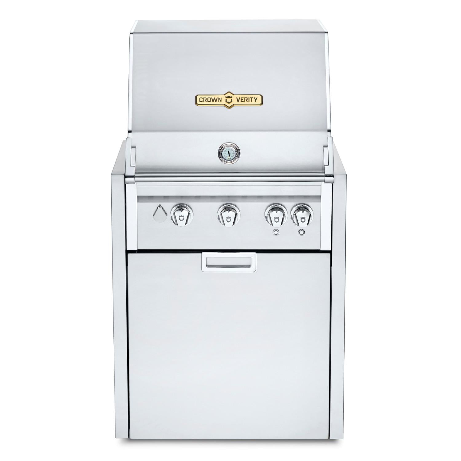 Crown Verity Infinite Series 24-Inch Modular Natural Gas Grill W/ Lights - IGM24NG-LT - Image 1