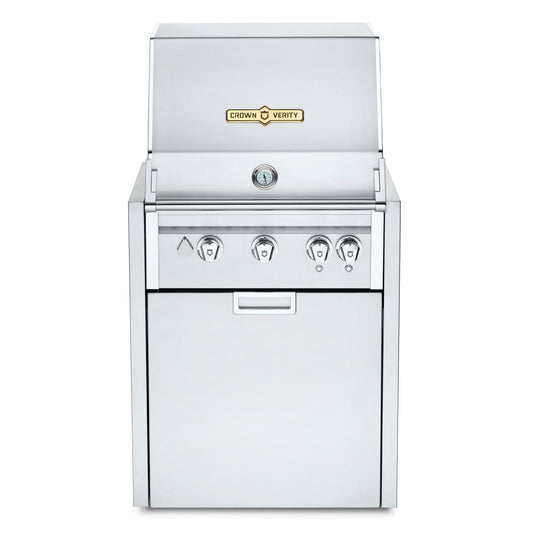Crown Verity Infinite Series 24-Inch Modular Natural Gas Grill W/ Lights - IGM24NG-LT - Image 1