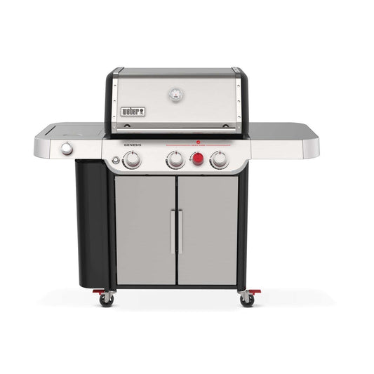 Weber Genesis S-335 Propane Gas Grill w/ Sear Zone & Side Burner - Stainless Steel - 1500537 - Image 1