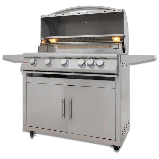 Blaze LTE+ 40-Inch 5-Burner Natural Gas Grill w/ Ceramic Flame Tamers - Image 1
