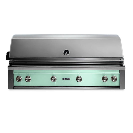 Lynx Professional 54 Inch Built-In Propane Grill w/ One Infrared Trident Burner & Rotisserie in Surf - L54TR-SULP - Image 1
