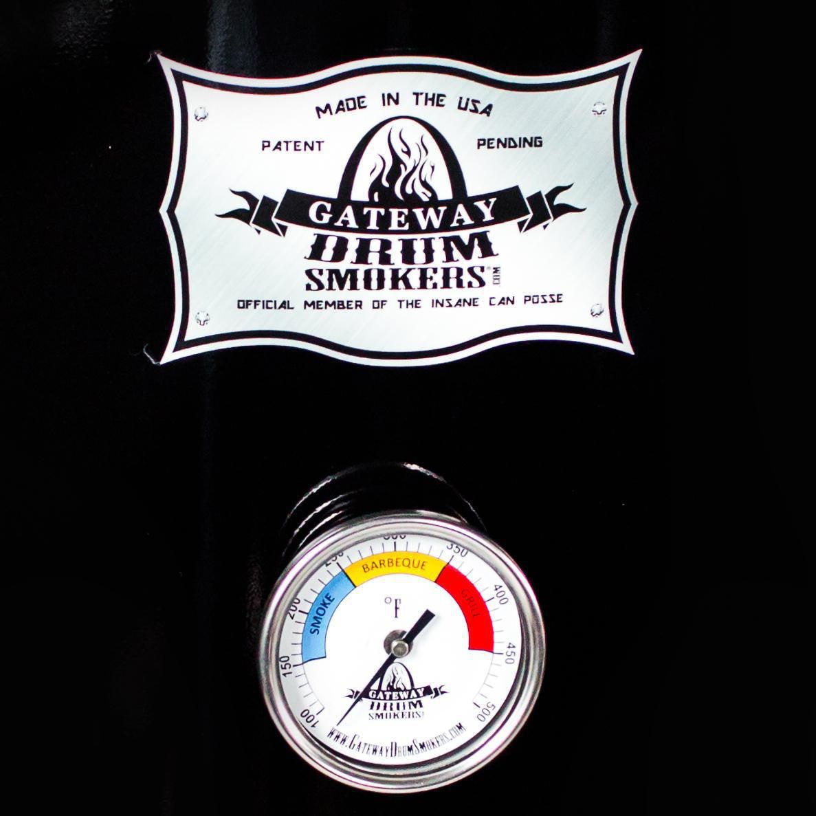 Gateway Drum Smokers 55 Gallon Charcoal BBQ Smoker - Black - 55111 - Image 5