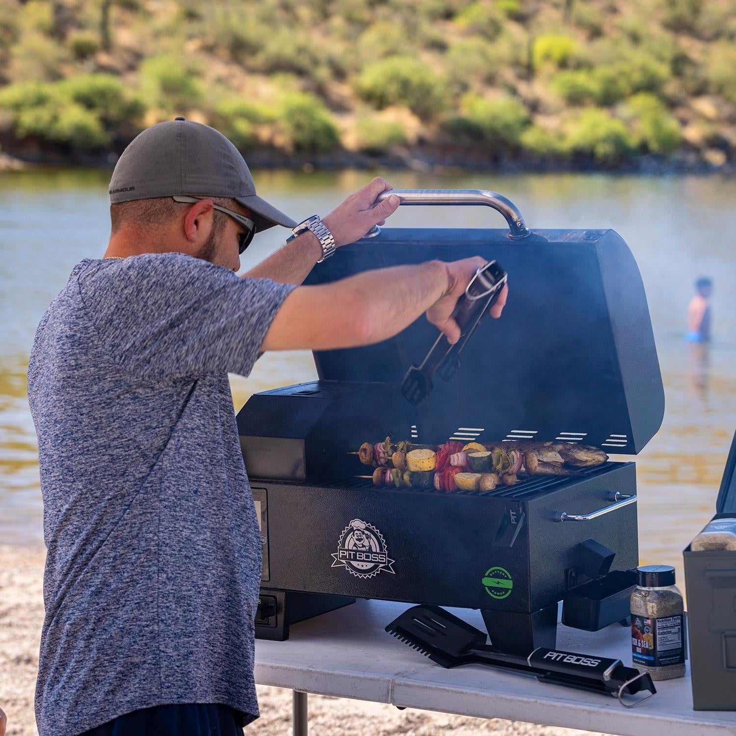 Pit Boss Table Top Pellet Grill - Battery Powered - 10798 - Image 6