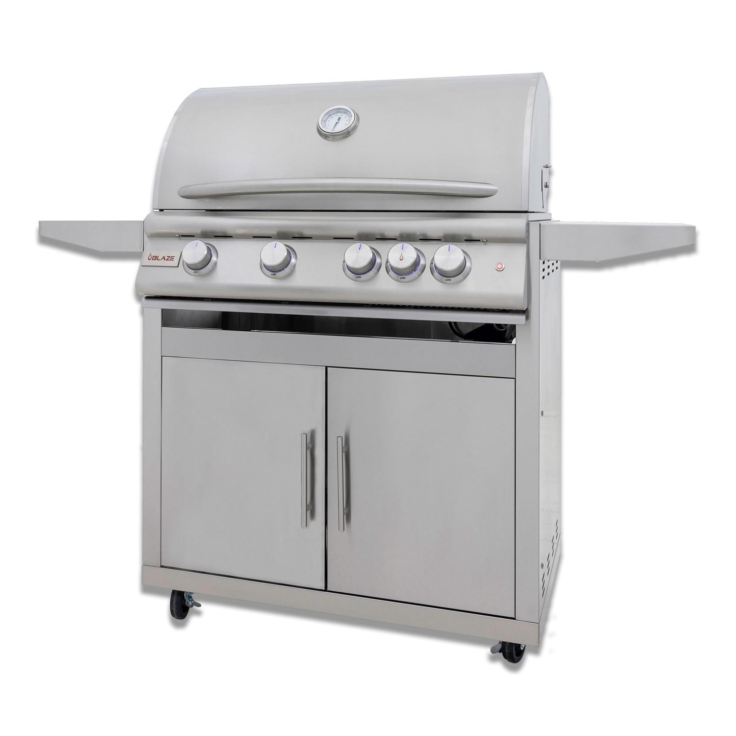 Blaze LTE+ 32-in 4-Burner Natural Gas Grill w/ Lift-Assist Hood & Rear Infrared Burner - Image 1