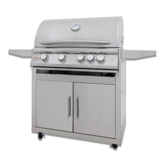 Blaze LTE+ 32-in 4-Burner Natural Gas Grill w/ Lift-Assist Hood & Rear Infrared Burner - Image 1