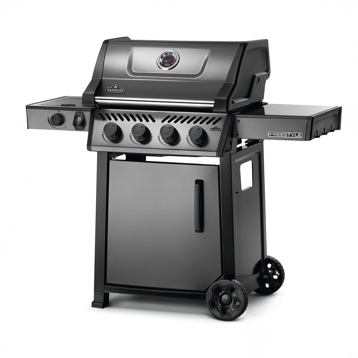 Napoleon Freestyle 425 4 Burner Propane Gas Grill w/ Range Side Burner - Graphite Grey - F425DSBPGT-ECP - Image 7