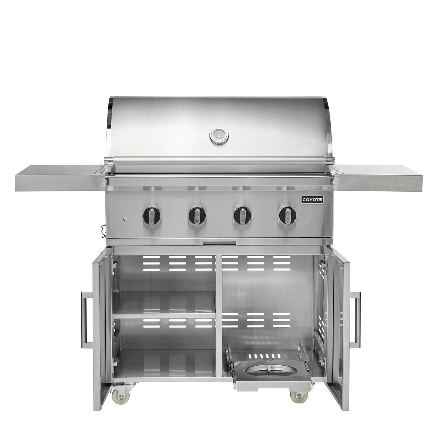 Coyote CL-Series 36-in 4-Burner Natural Gas Grill w/ Lift-Assist Hood & Safety Valve - Image 4