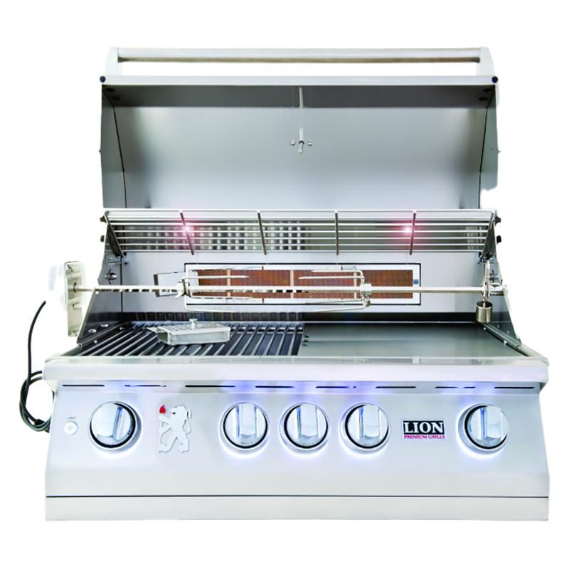Lion L75000 32-Inch Stainless Steel Built-In Propane Gas Grill - Image 3