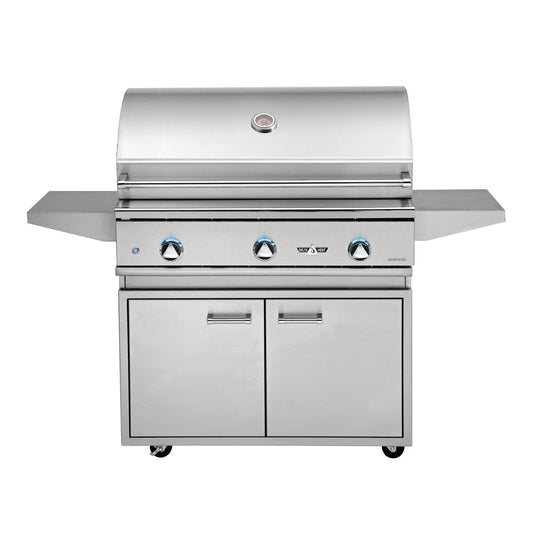 Delta Heat 38-Inch 3-Burner Propane Gas Grill On Cart - Image 1