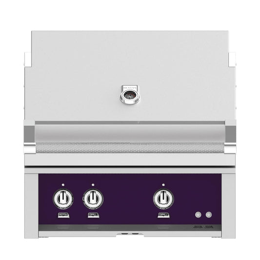 Hestan 30-Inch Built-In Propane Gas Grill W/ Sear Burner & Rotisserie - Lush - GMBR30-LP-PP - Image 1