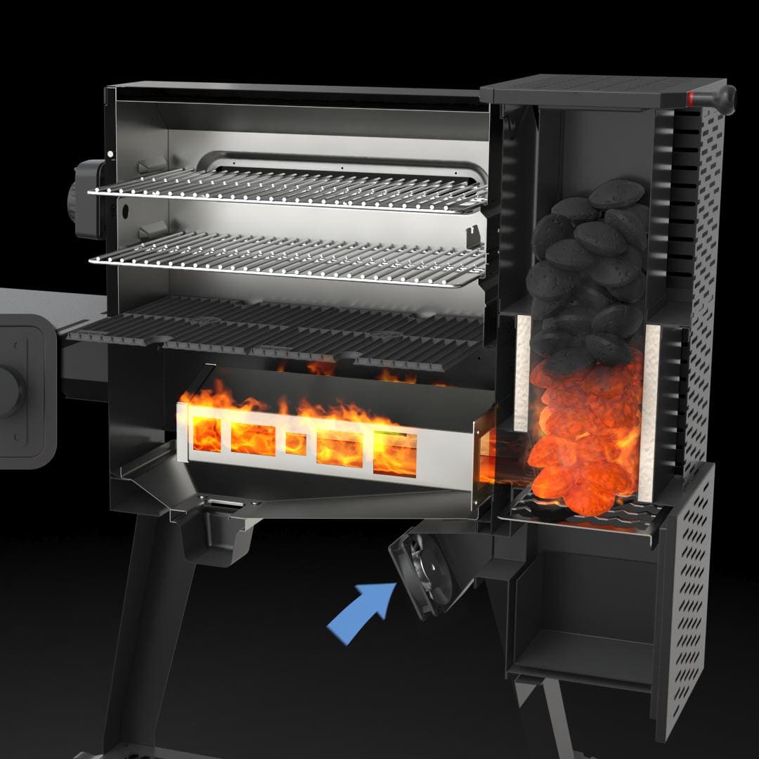 Masterbuilt Gravity Series 1050 Digital Charcoal Grill + Smoker - MB20041220 - Image 3