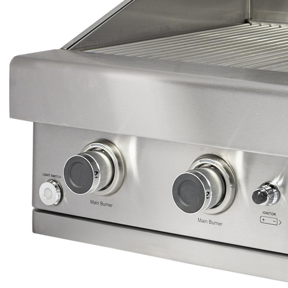 Turbo 26-Inch 3-Burner Built-In Natural Gas Grill - BTH2621BNG - Image 6
