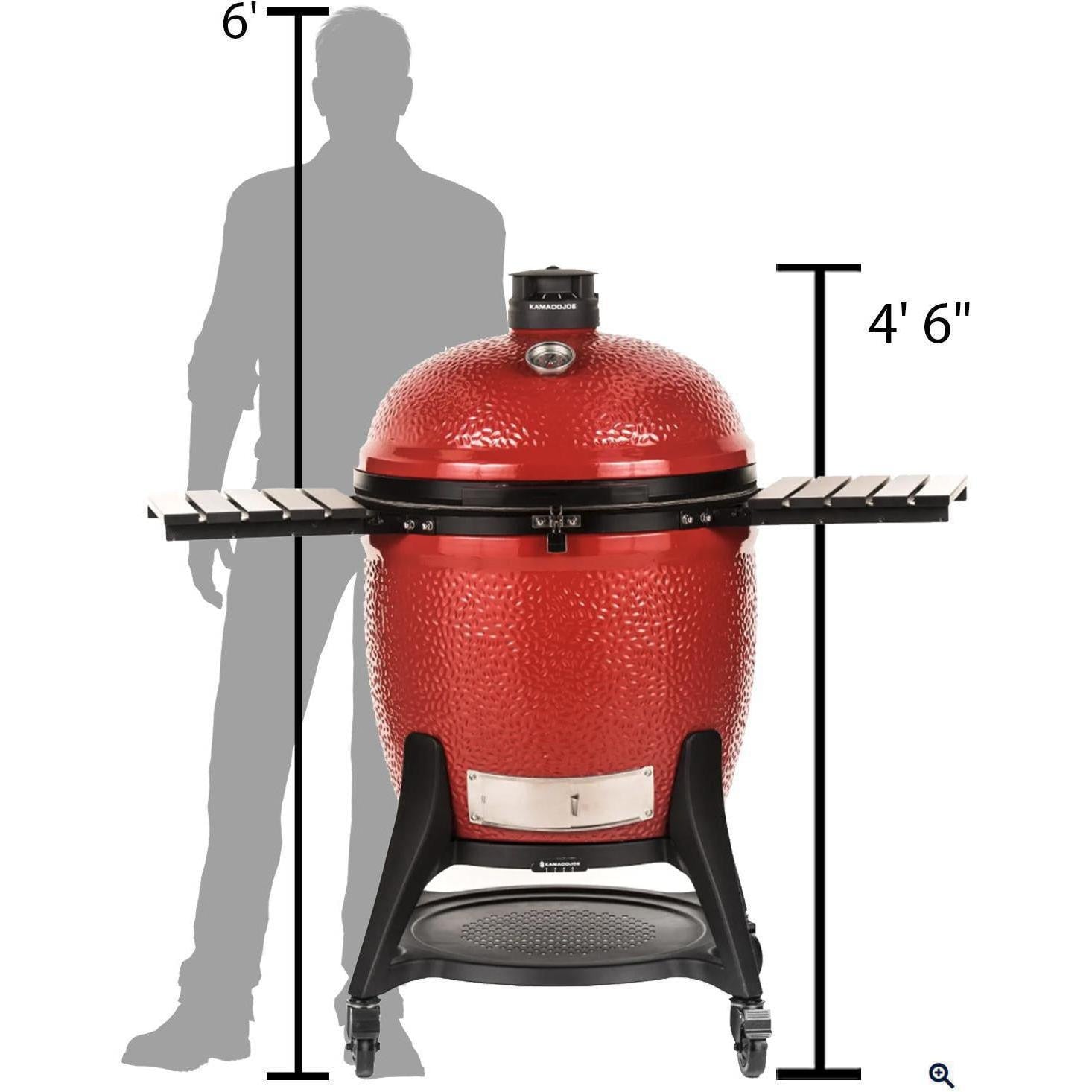 Kamado Joe Big Joe III 24-Inch Ceramic Kamado Grill - KJ15041021 - Image 2