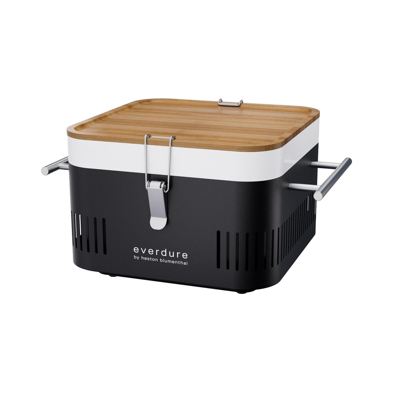 Everdure CUBE 17-Inch Portable Charcoal Grill - Black - HBCUBEBUS - Image 5