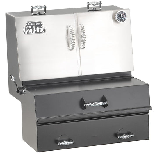 The Good-One Heritage Oven Gen III 32-Inch Built-In Charcoal Smoker - 19300AOH - Image 1