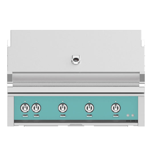 Hestan 42-Inch Built-In Natural Gas Grill W/ Sear Burner & Rotisserie - Bora Bora - GMBR42-NG-TQ - Image 1