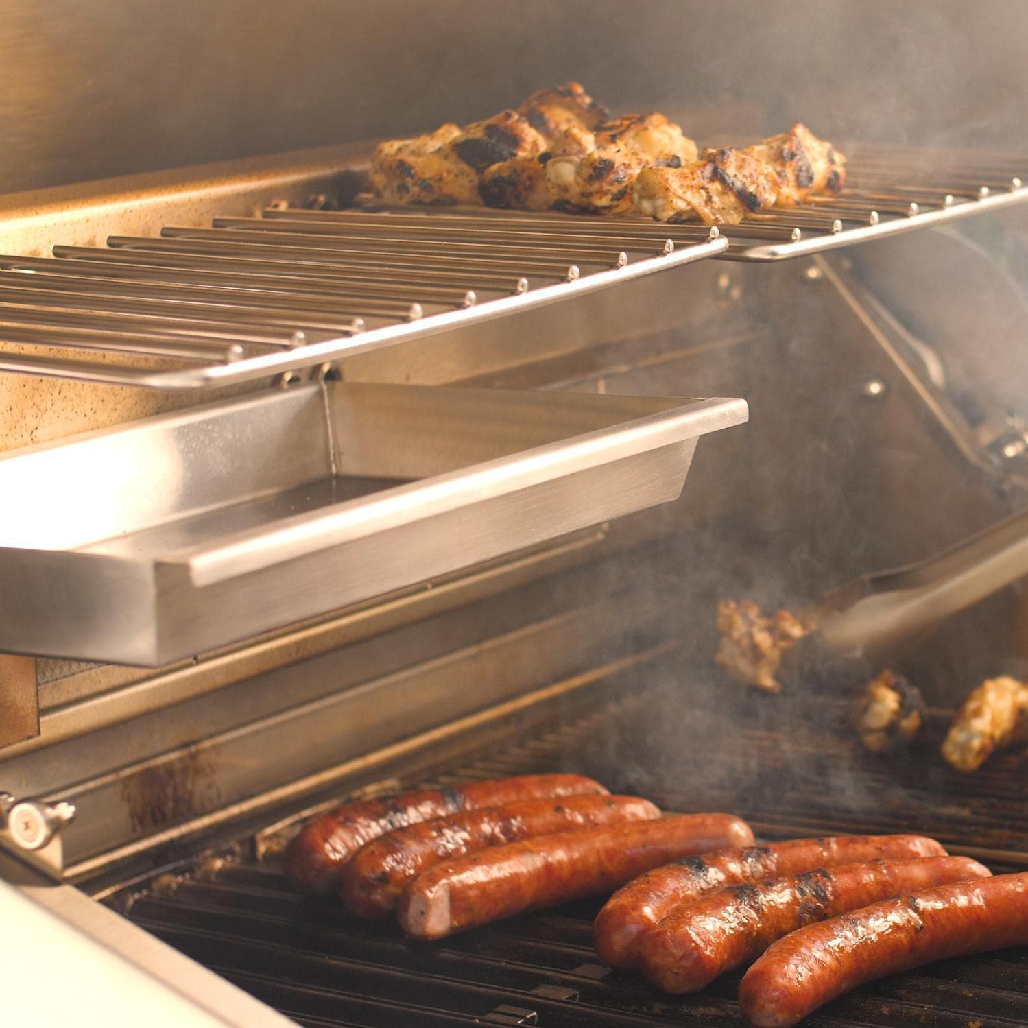 DCS Series 7 48-in 4 Burner Built-In Natural Gas Grill w/ Integrated Smoker Box & Independent Burner - BH1-48-N - Image 2