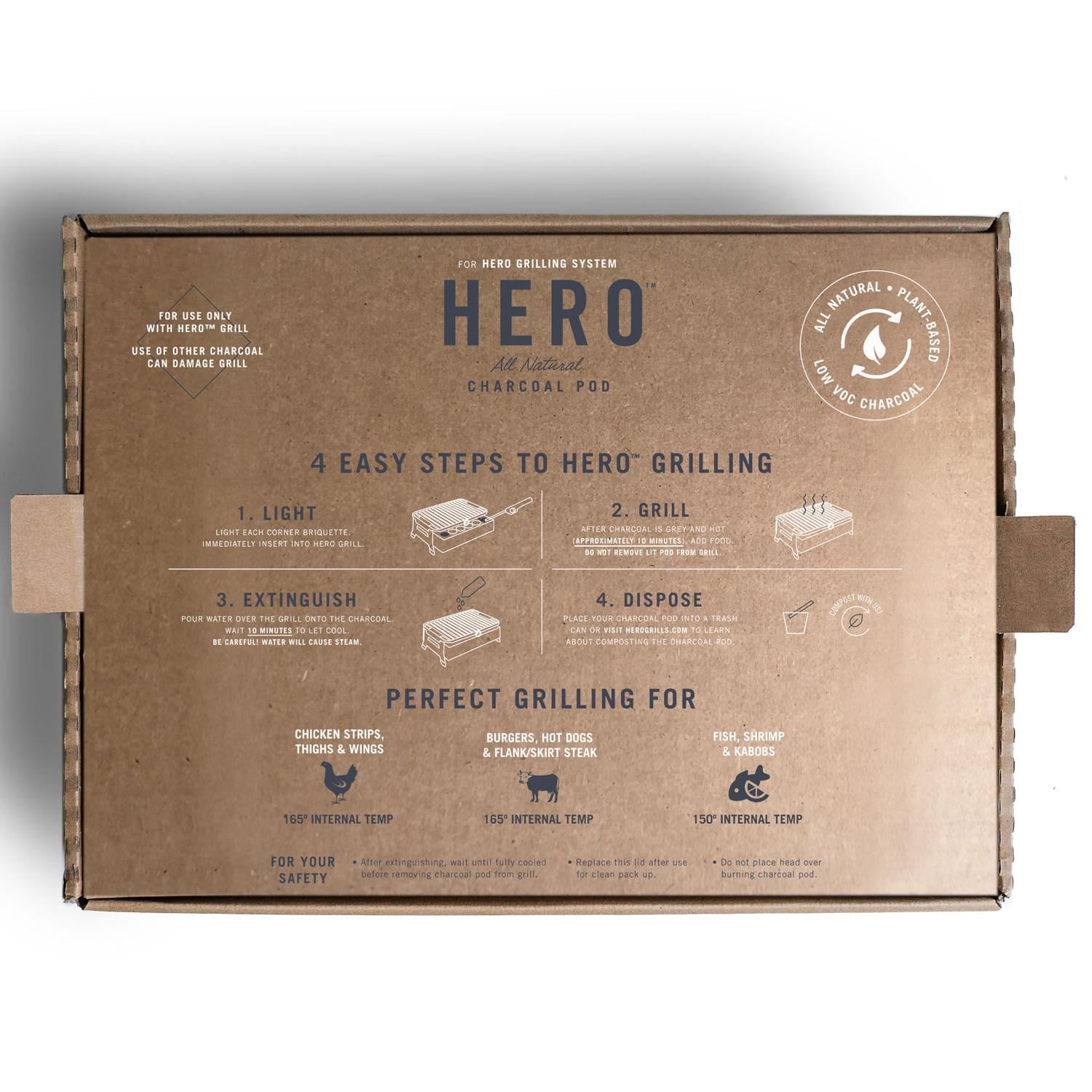 Fire & Flavor HERO Charcoal Grill Kit - FFG1 - Image 6