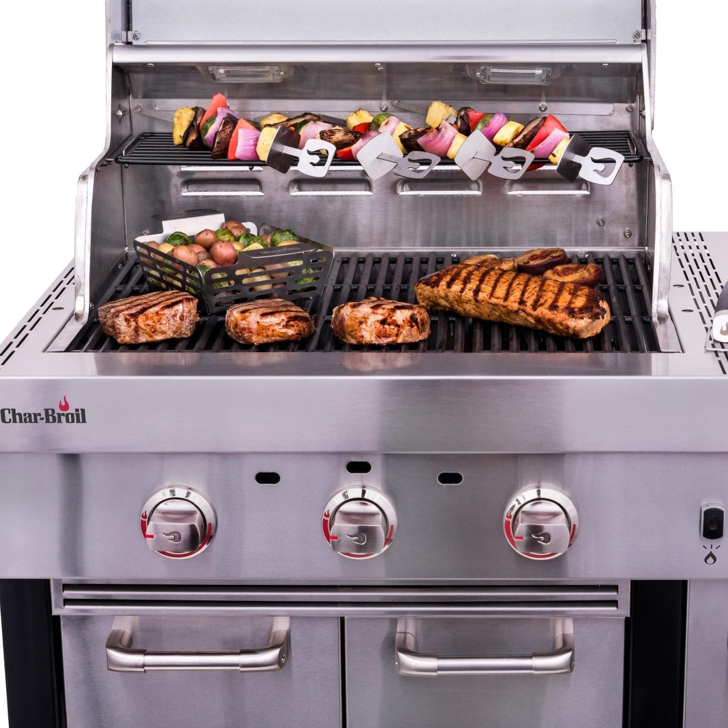 Charbroil Medallion Series Modular Outdoor Kitchen Amplifire 3-Burner Propane Gas Grill - 463246018