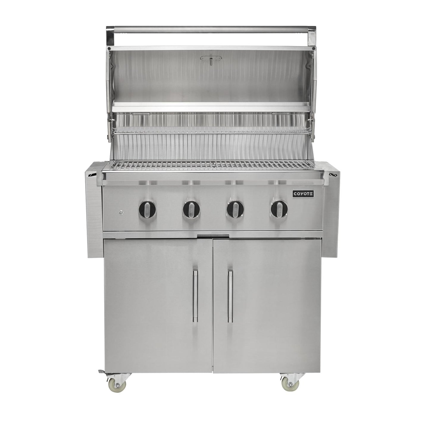 Coyote CL-Series 36-in 4-Burner Natural Gas Grill w/ Lift-Assist Hood & Safety Valve - Image 11