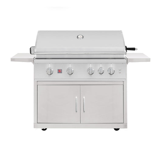 Summerset TRL Pro 40-in 4 Burner Freestanding Propane Grill w/ Rear Infrared Burner & Rotisserie Kit - Image 1