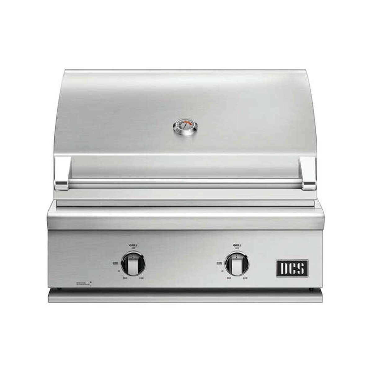 DCS Series 7 30-in 2 Burner Built-In Natural Gas Grill w/ Integrated Smoker Box & Independent Burner - BH1-30-N - Image 1