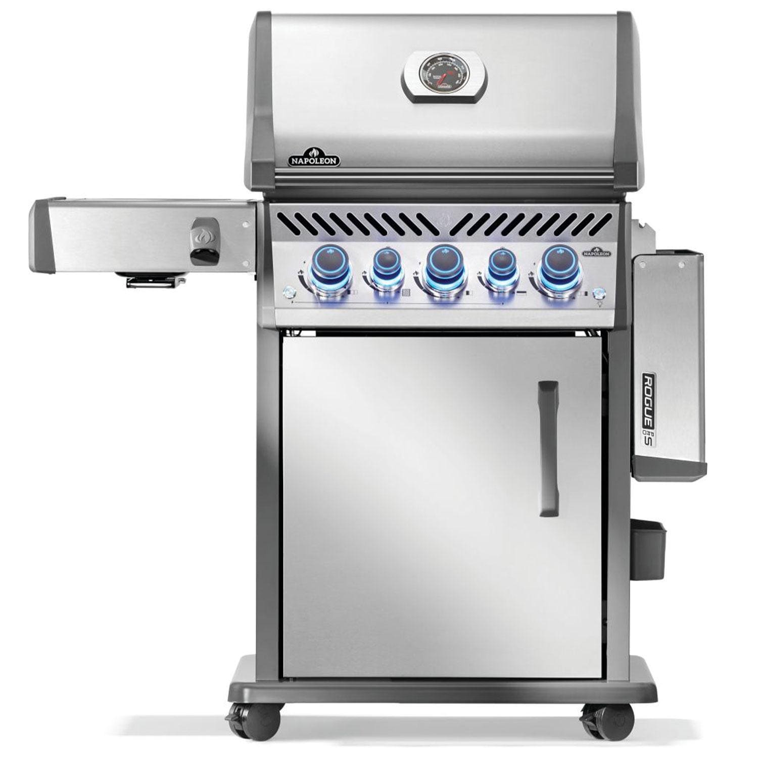 Napoleon Rogue PRO-S 425 3-Burner Propane Grill w/ Side Burner & SafetyGlow- RPS425RSIBPSS-2 - Image 9