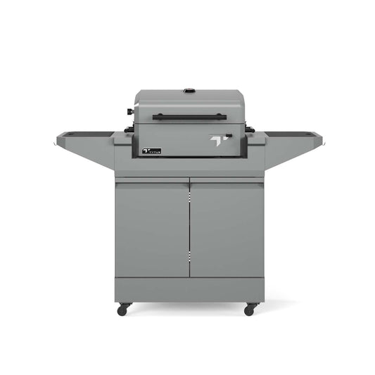 TYTUS Emberwood Charcoal Grill w/ Grill and Prep Cart - TDT-CRT-CHAR - Image 1