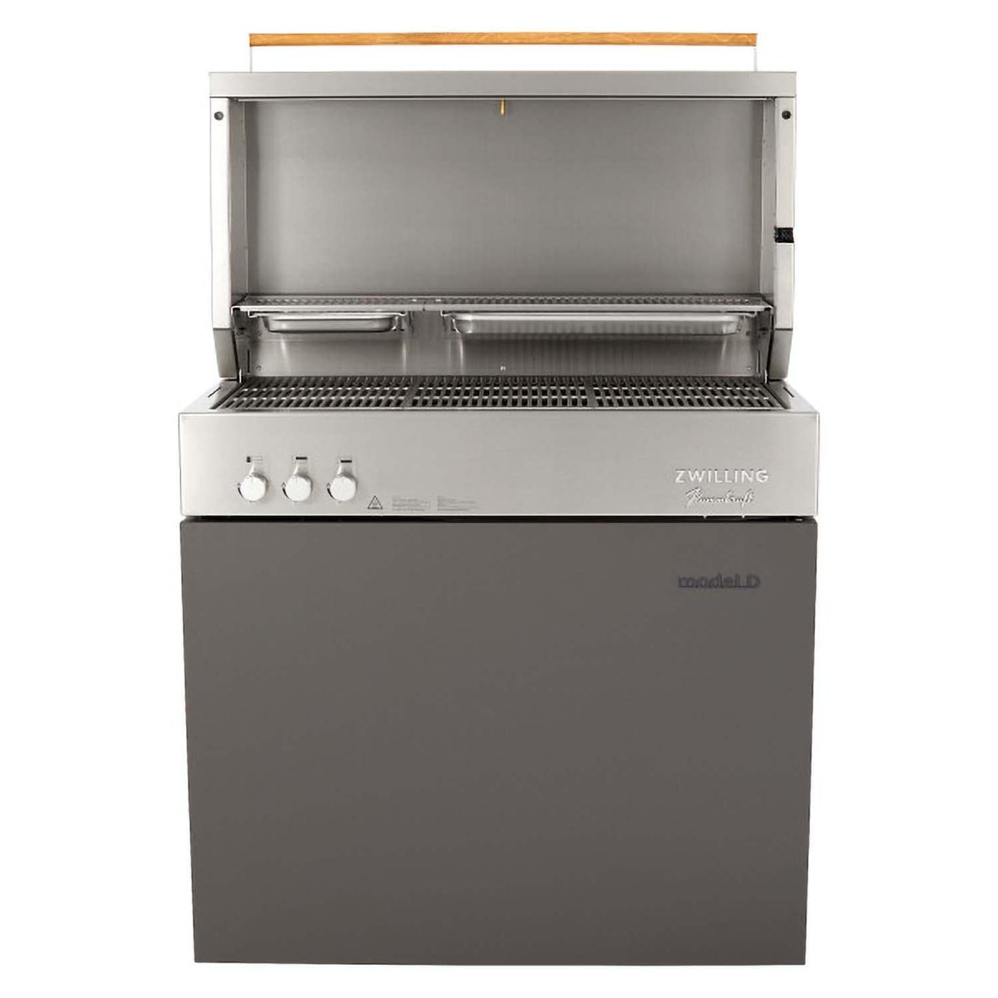 Flammkraft Model D Natural Gas Grill - Deep Umbra - 1030973 - Image 1
