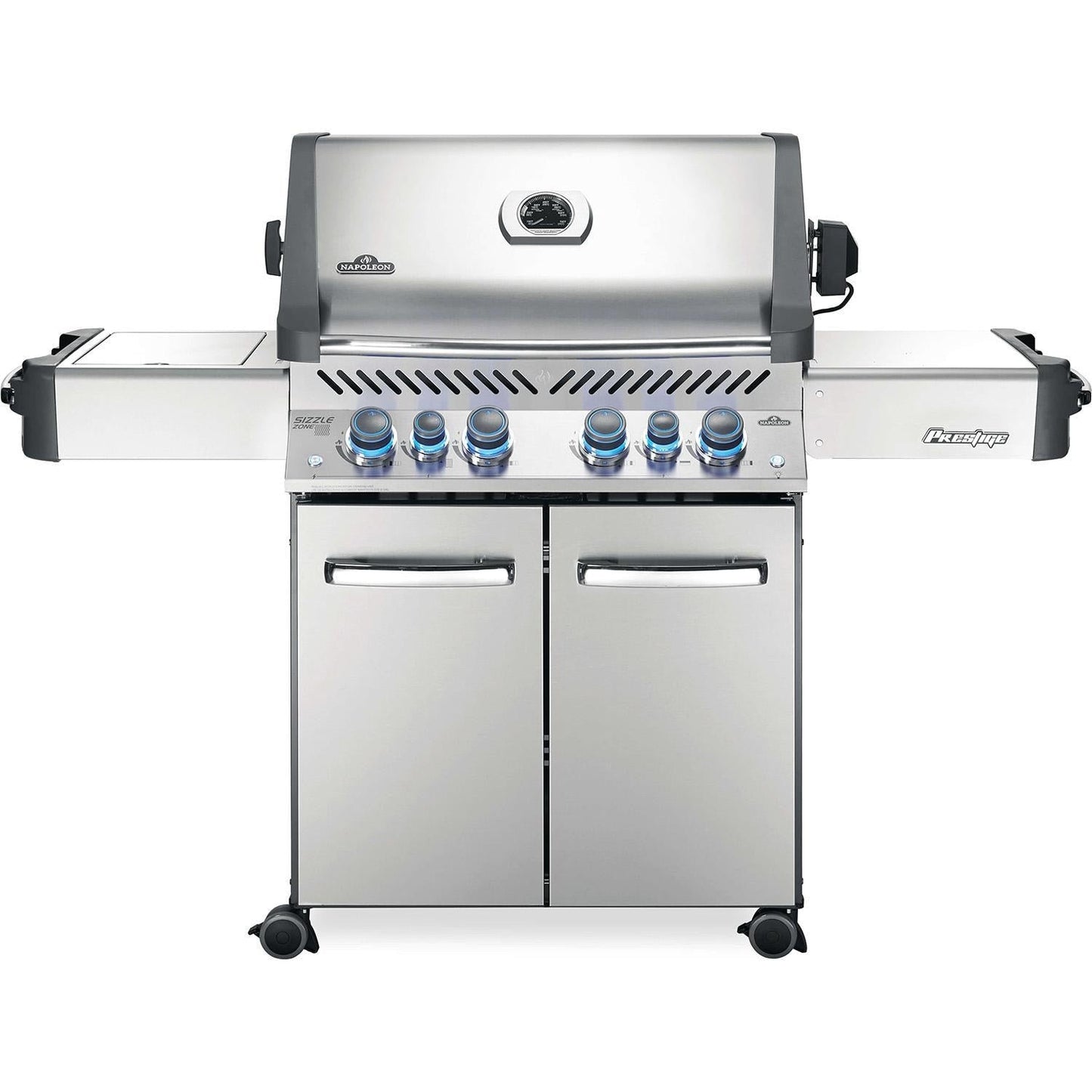 Napoleon Legacy Prestige 500 4-Burner Propane Grill w/ Rotisserie & Side Burner - P500RSIBPSS-3 - Image 1