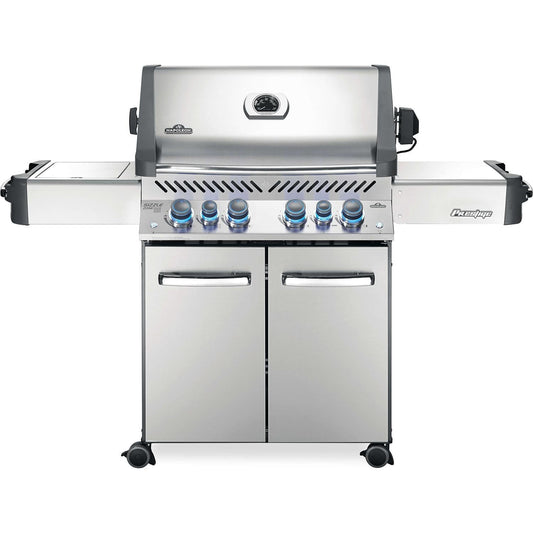 Napoleon Legacy Prestige 500 4-Burner Propane Grill w/ Rotisserie & Side Burner - P500RSIBPSS-3 - Image 1
