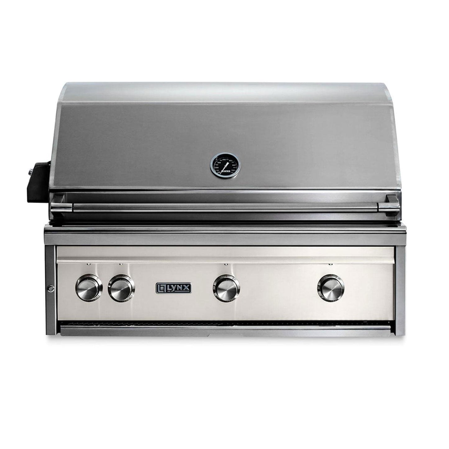 Lynx Professional 36 Inch Built-In All Infrared Trident Natural Gas Grill w/ Rotisserie in Glacier - L36ATR-GLNG - Image 1