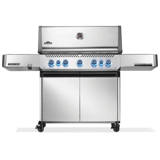 Napoleon Prestige 665 5-Burner Propane Grill w/ Rotisserie & Side Burner - P665VRSIBPSS - Image 1