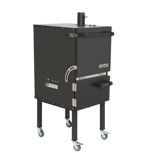 Keveri H1 Vertical Multi-Purpose Charcoal Oven - Black Truffle - H1BT - Image 1