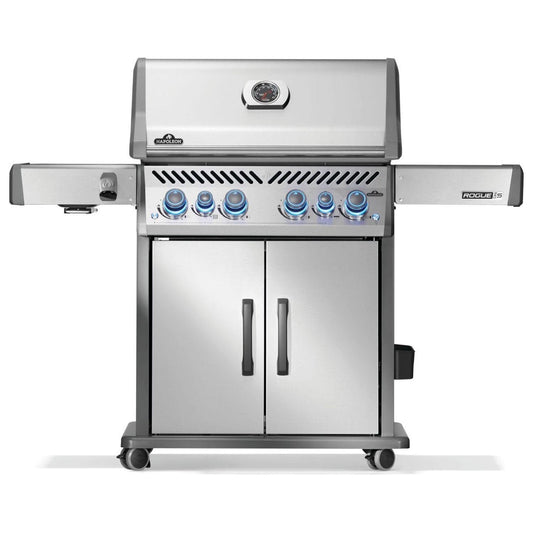 Napoleon Rogue PRO-S 525 4-Burner Propane Grill w/ Side Burner & SafetyGlow - RPS525RSIBPSS-2 - Image 1