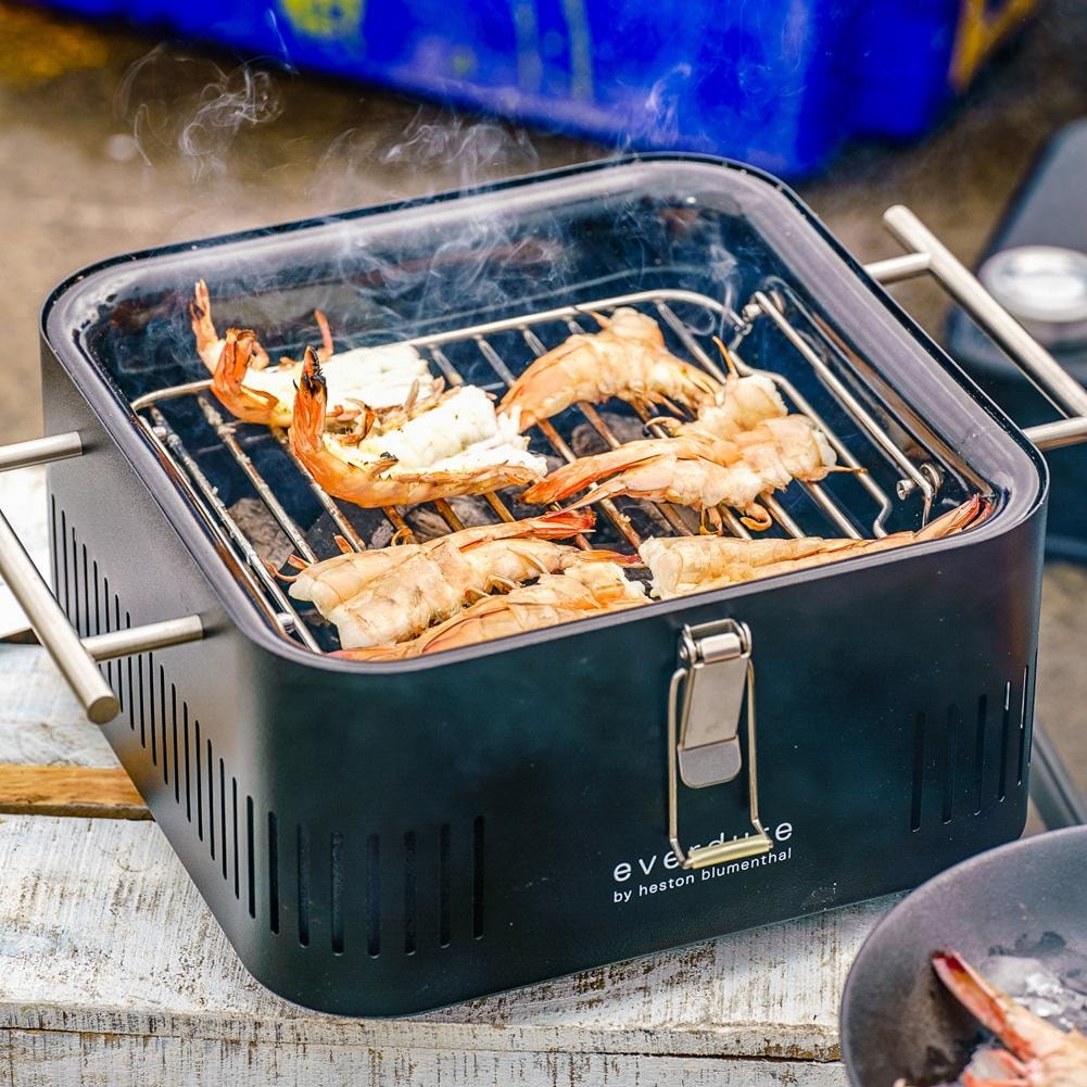 Everdure CUBE 17-Inch Portable Charcoal Grill - Black - HBCUBEBUS - Image 10