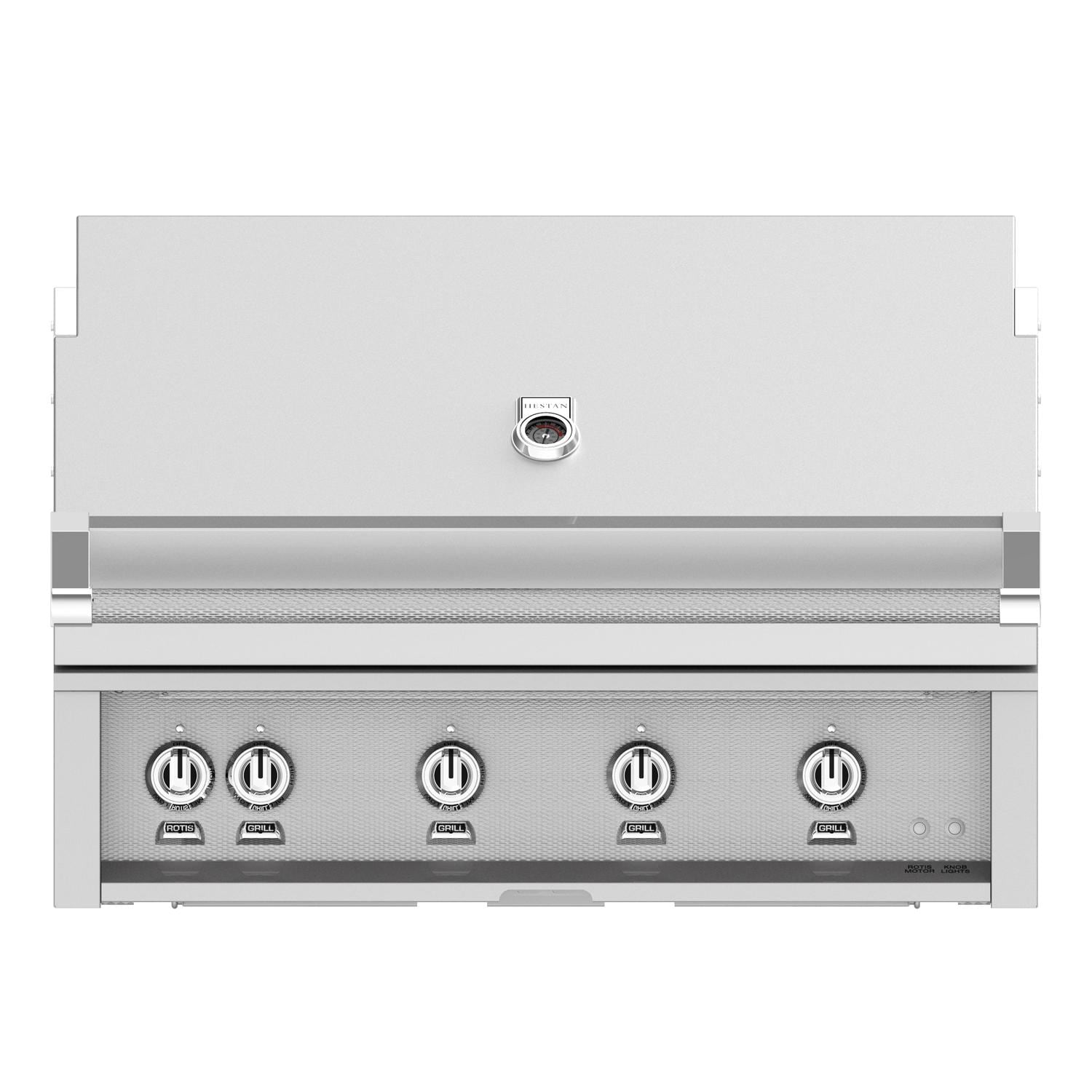 Hestan 42-Inch Built-In Natural Gas Grill W/ Sear Burner & Rotisserie - Steeletto - GMBR42-NG-SS - Image 1