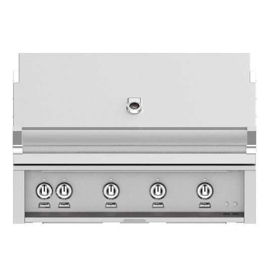 Hestan 42-Inch Built-In Natural Gas Grill W/ Sear Burner & Rotisserie - Steeletto - GMBR42-NG-SS - Image 1