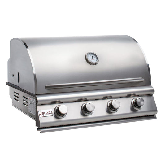 Blaze LBM 32-Inch 4-Burner Built-In Propane Gas Grill - BLZ-4LBM-LP - Image 1