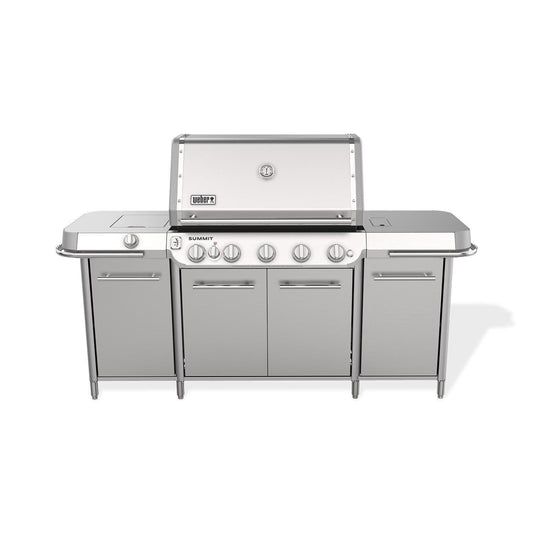 Weber Summit GC38 S Propane Gas Grill Center - Stainless Steel - 1500091 - Image 1