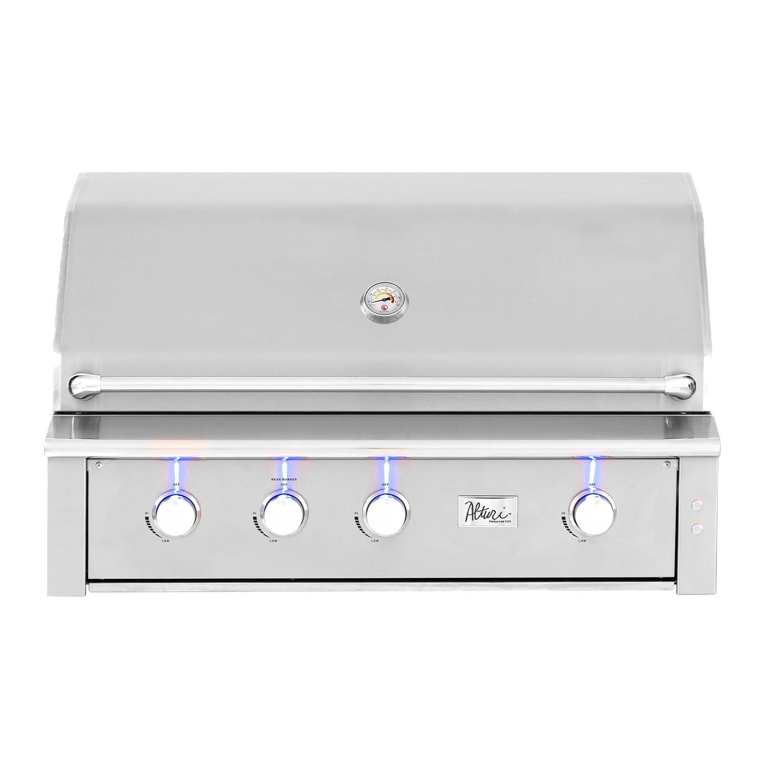 Alturi 42-in 3 Burner Built-In Propane Gas Grill w/ Stainless Steel Burners & Rotisserie - ALT42T-LP - Image 1
