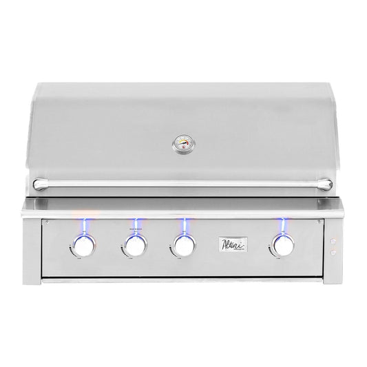 Alturi 42-in 3 Burner Built-In Natural Gas Grill w/ Stainless Steel Burners & Rotisserie - ALT42T-NG - Image 1