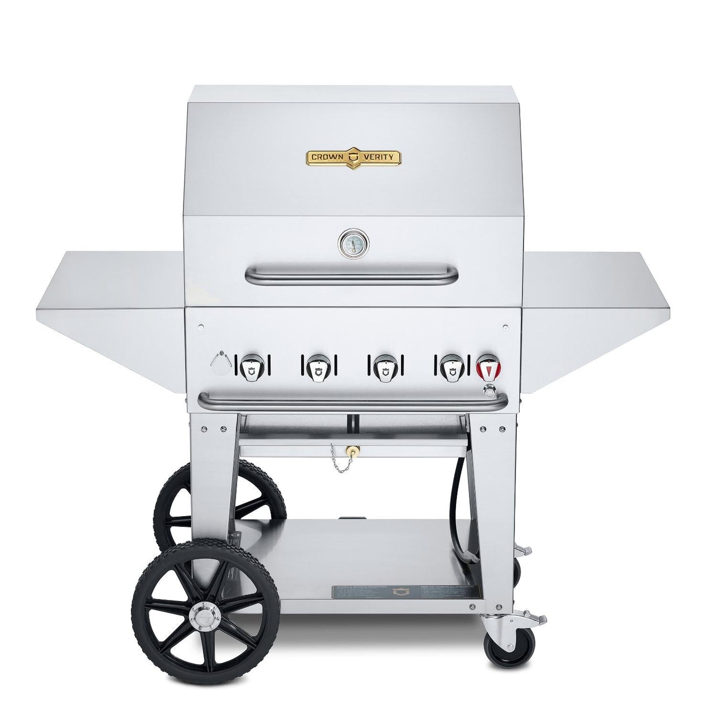 Crown Verity 30-Inch Mobile Propane Grill Pro Package - CV-MCB-30PRO - Image 1