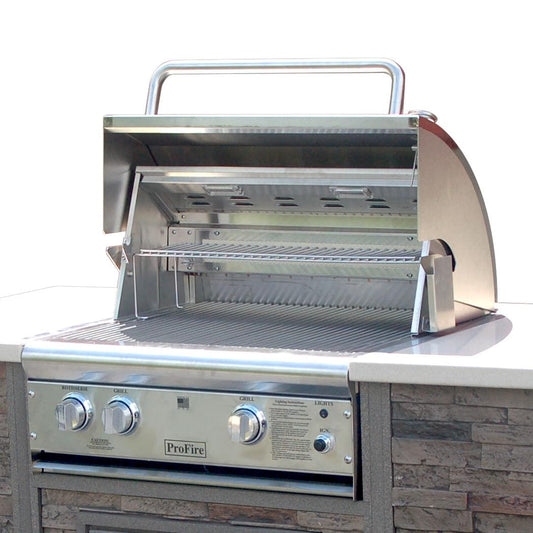 ProFire Professional Deluxe Series 27-Inch Built-In Natural Gas Grill - PFDLX27G-N - Image 1